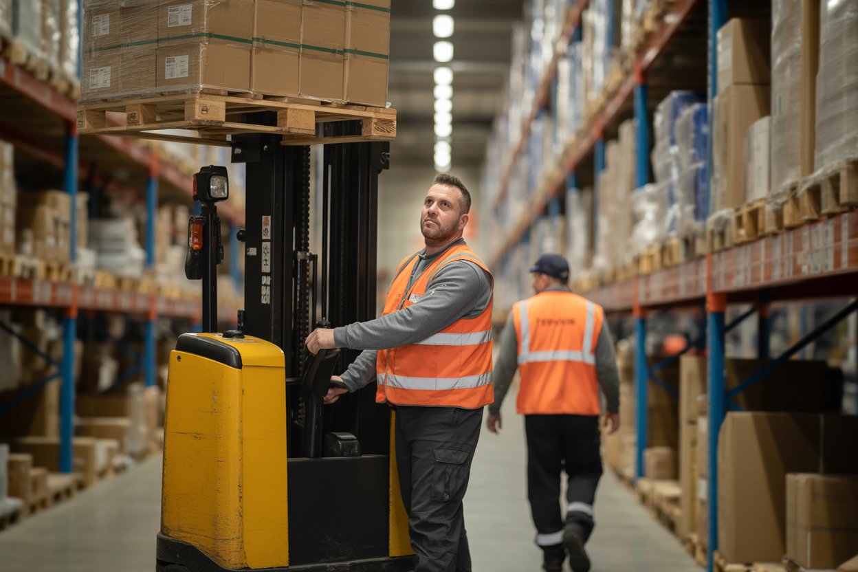 Warehouse operatives, forklift drivers, logistics coordinators and supply chain professionals. We keep your distribution and fulfilment operations fully staffed