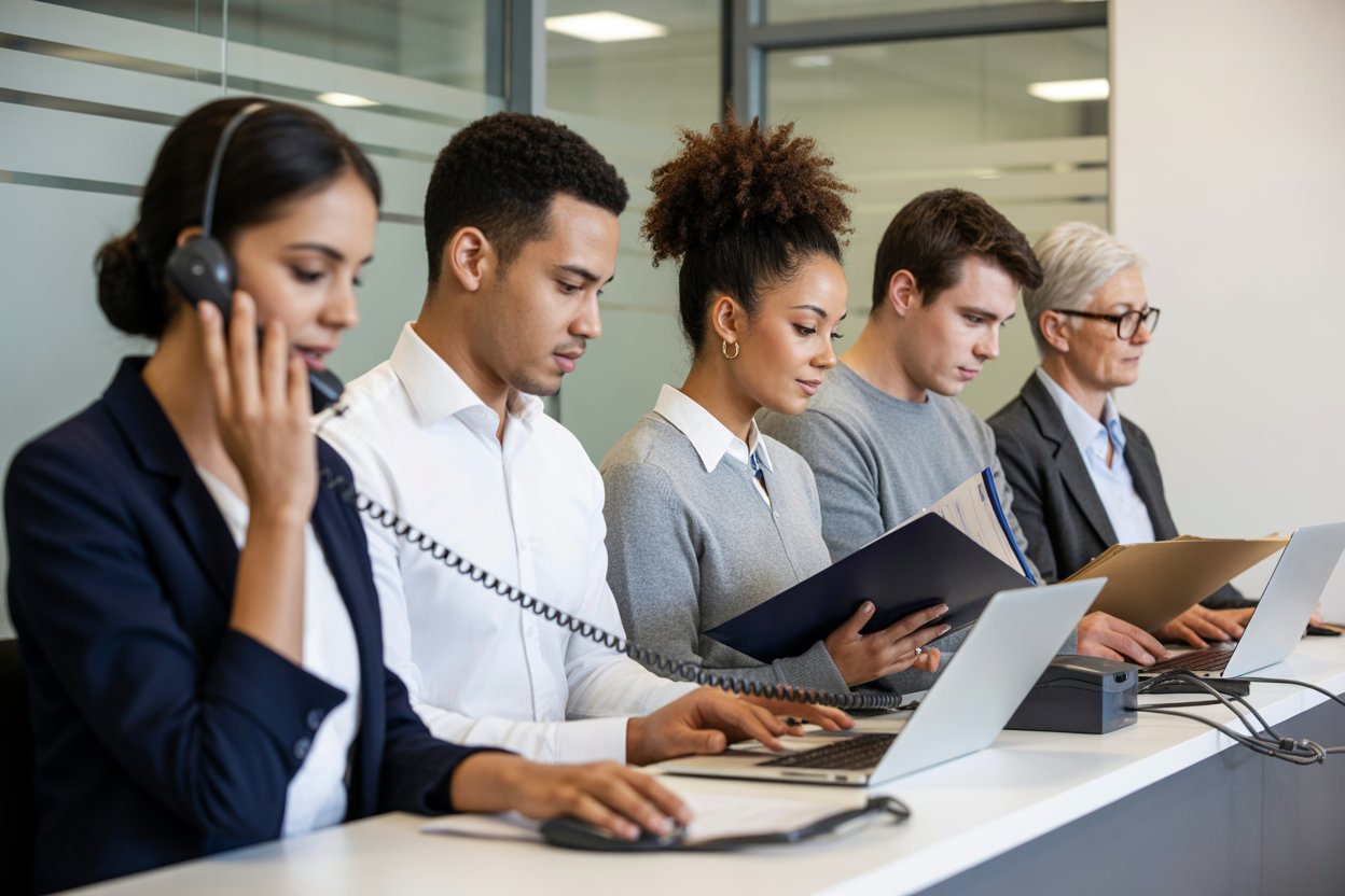Receptionists, PAs, data entry clerks, office managers and customer service professionals. We provide administrative staff who keep your business running efficiently.