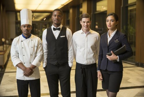 Chefs, front-of-house staff, hotel workers, bar staff and event personnel. We supply hospitality professionals for permanent roles and busy seasonal periods.